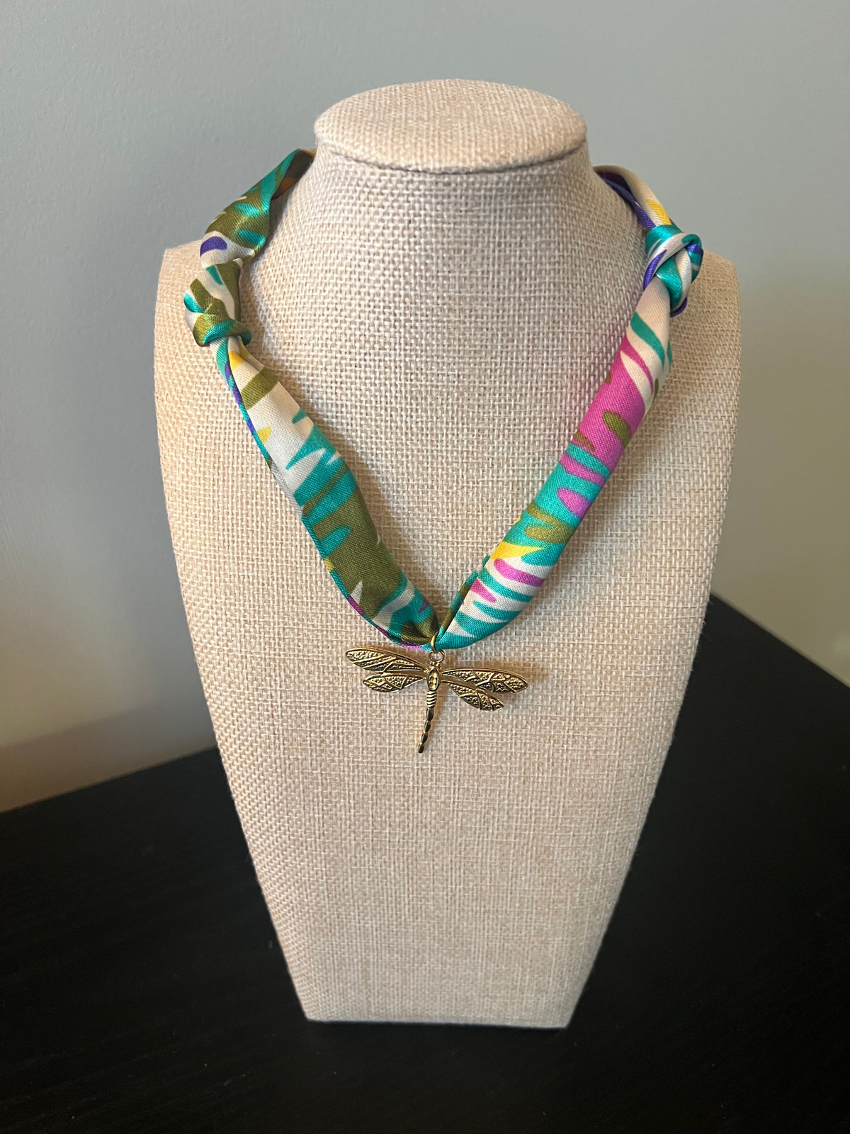 Mardi Pardi Scarf Necklace
