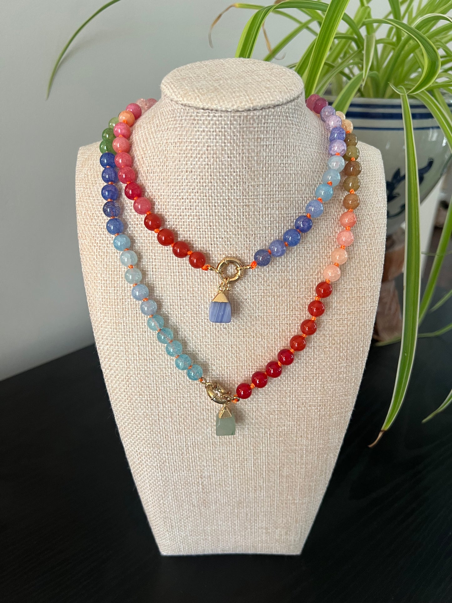 Beaded Charm Necklace