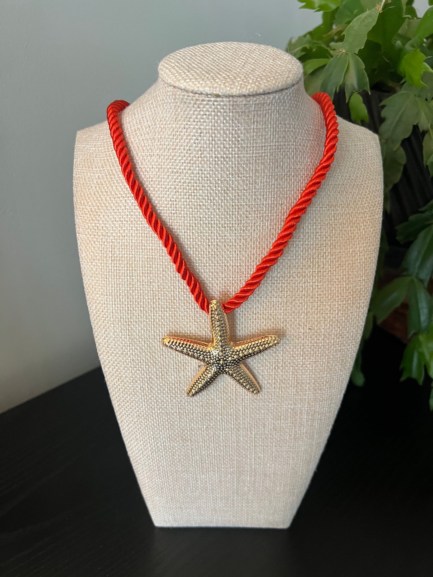 Starfish Rope Necklace
