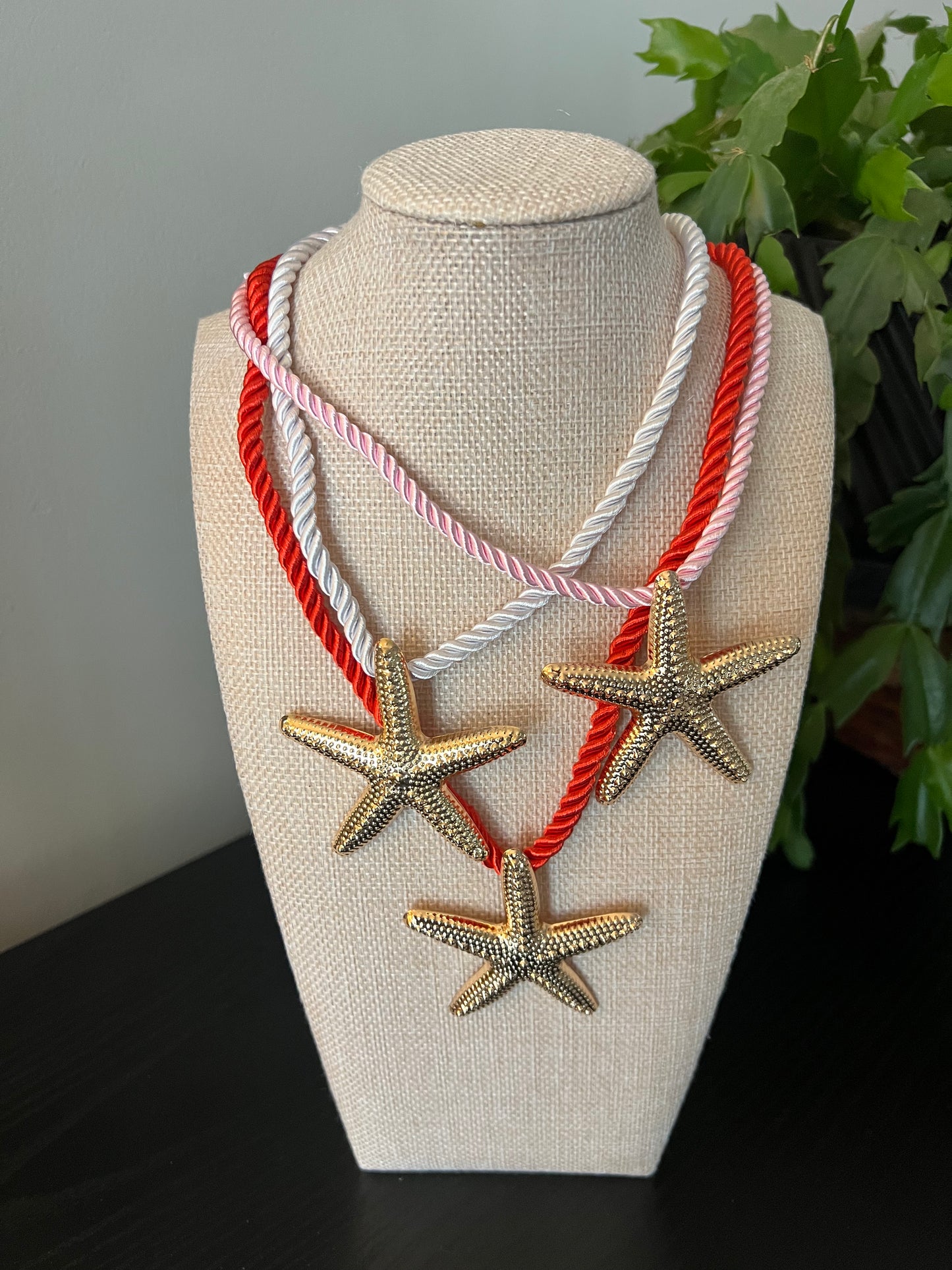 Starfish Rope Necklace