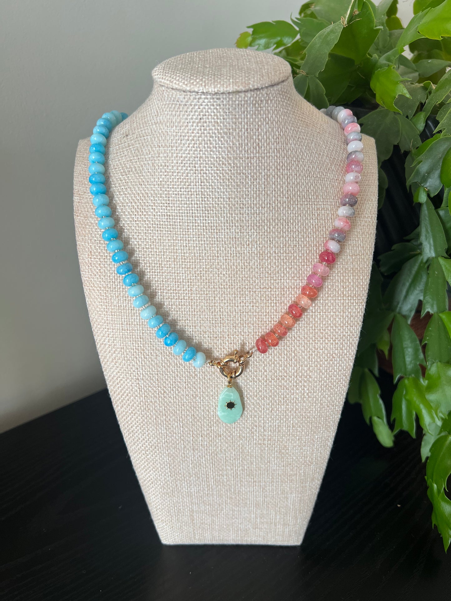 Beaded Charm Necklace