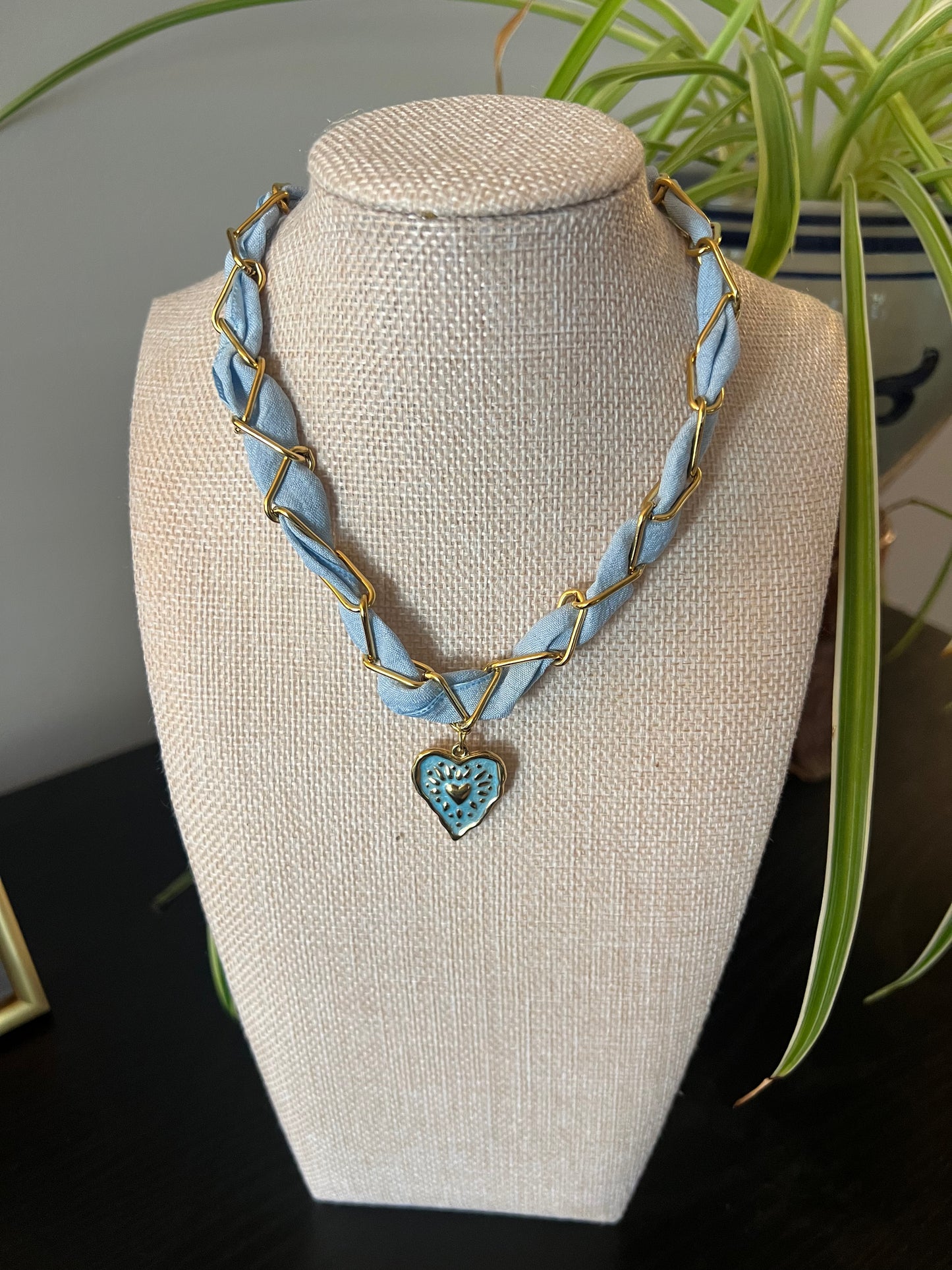 Chained Heart Necklace