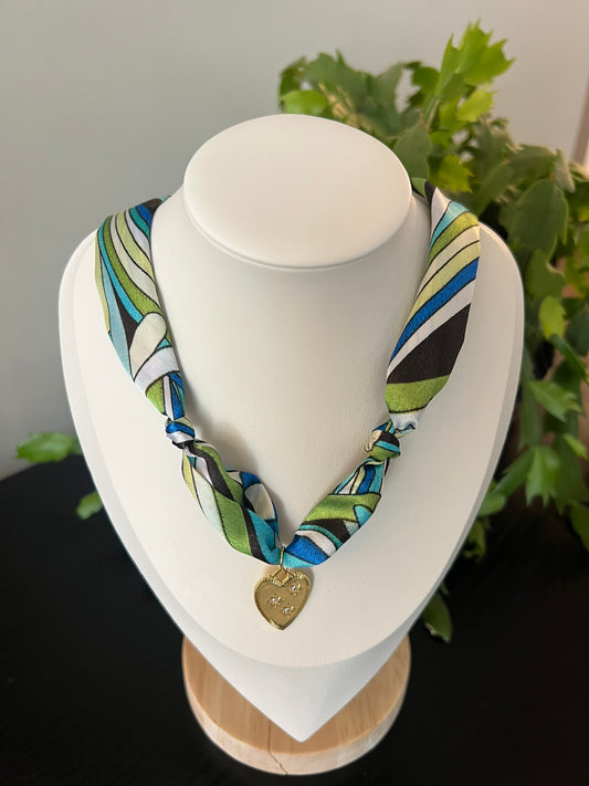 Kaleidoscope Scarf Necklace