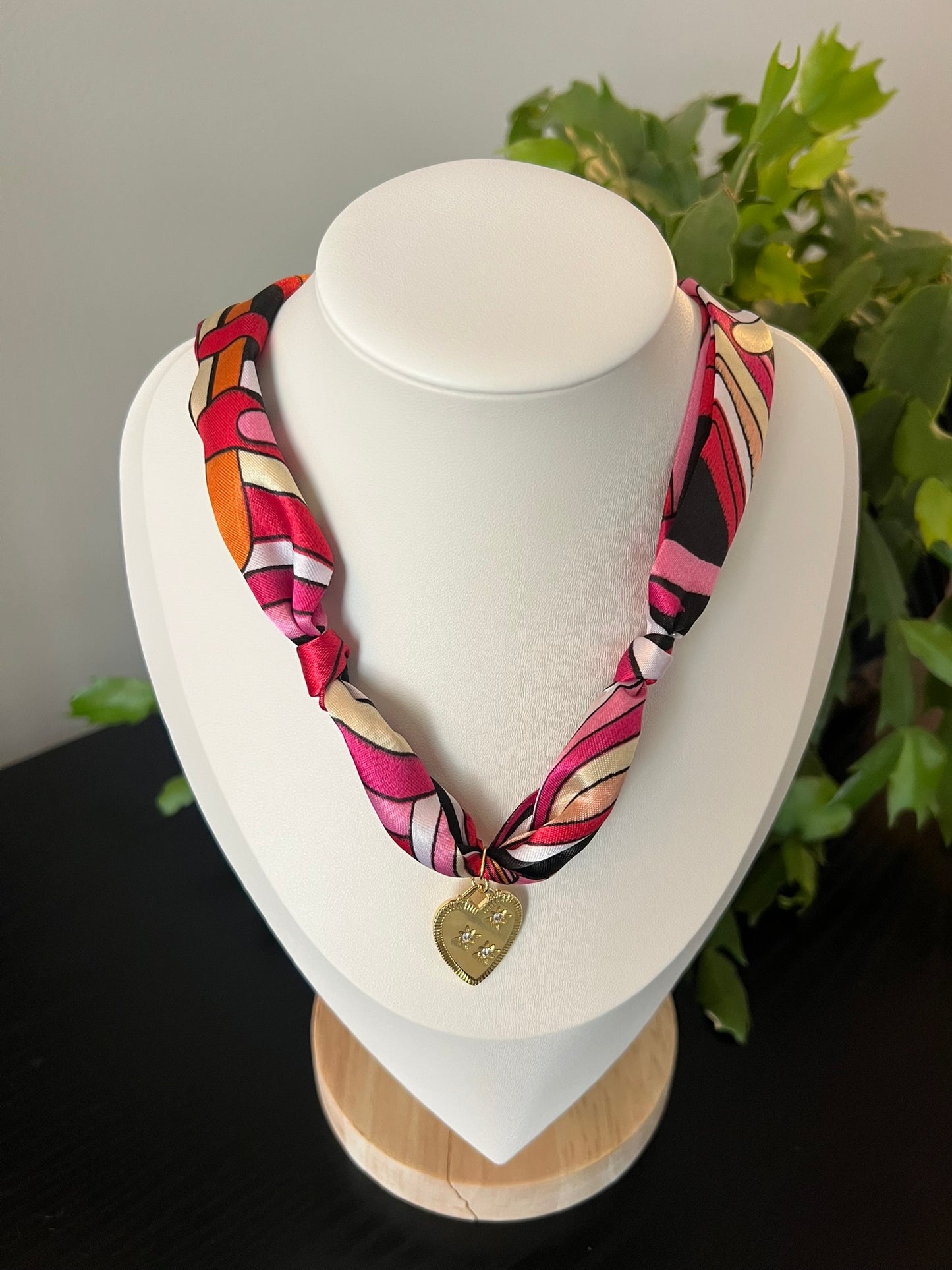 Kaleidoscope Scarf Necklace