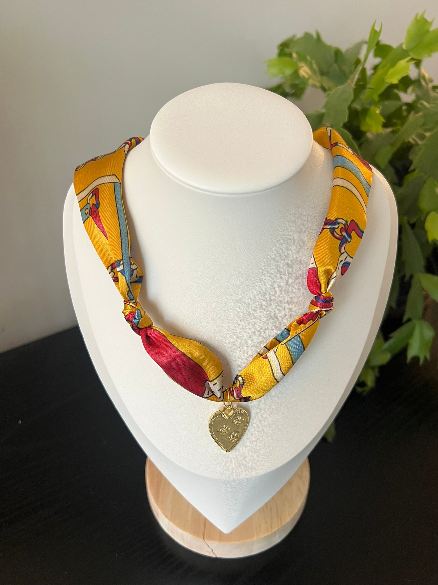 In The Details Scarf Necklace