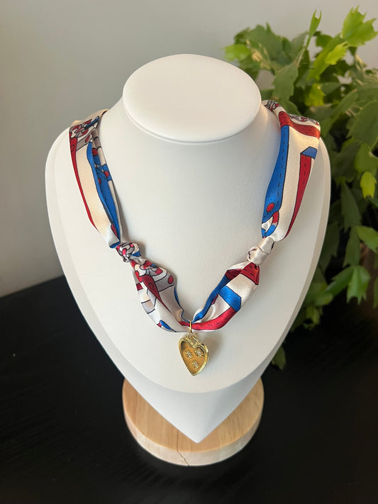 In The Details Scarf Necklace