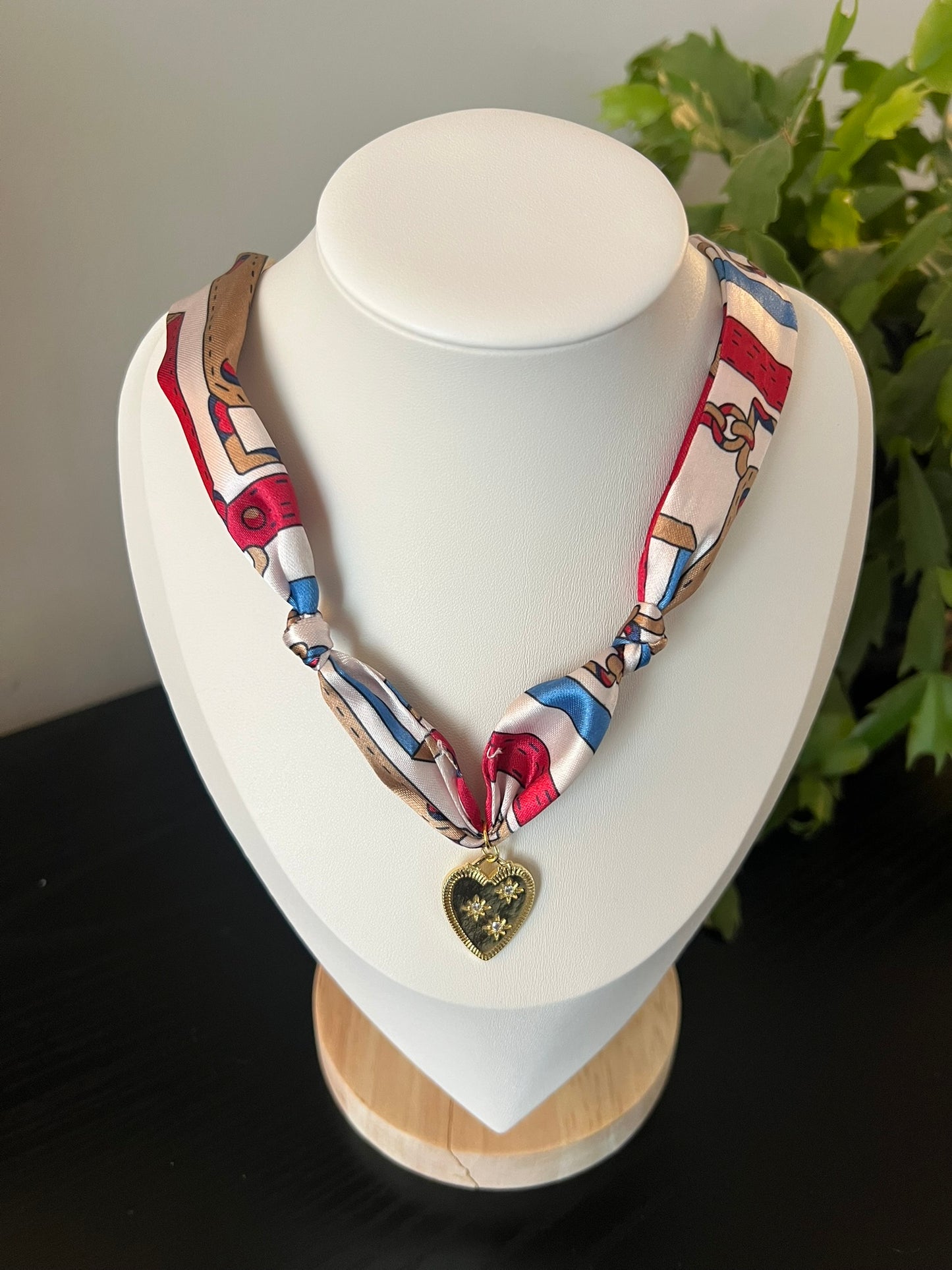 In The Details Scarf Necklace