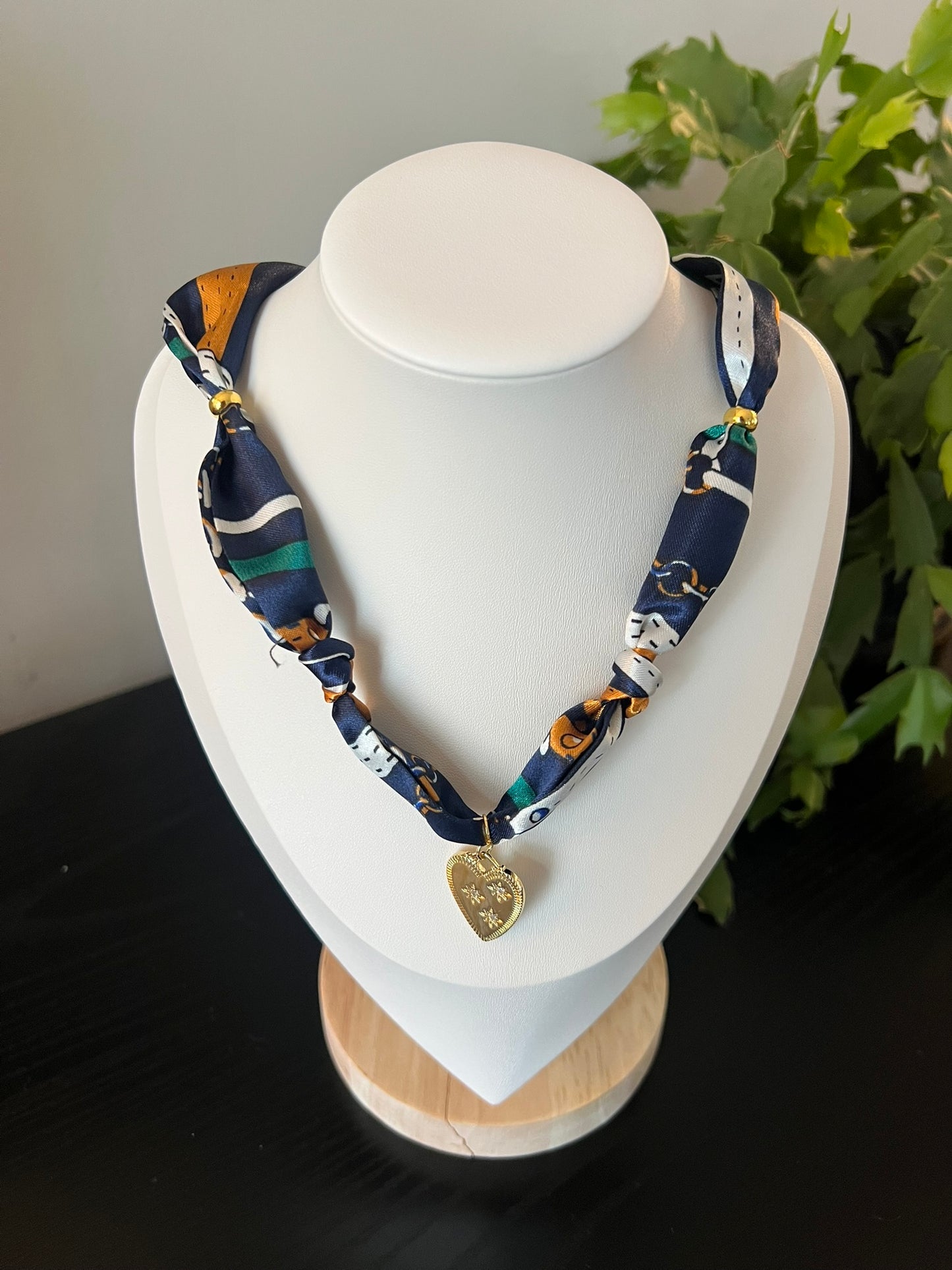In The Details Scarf Necklace