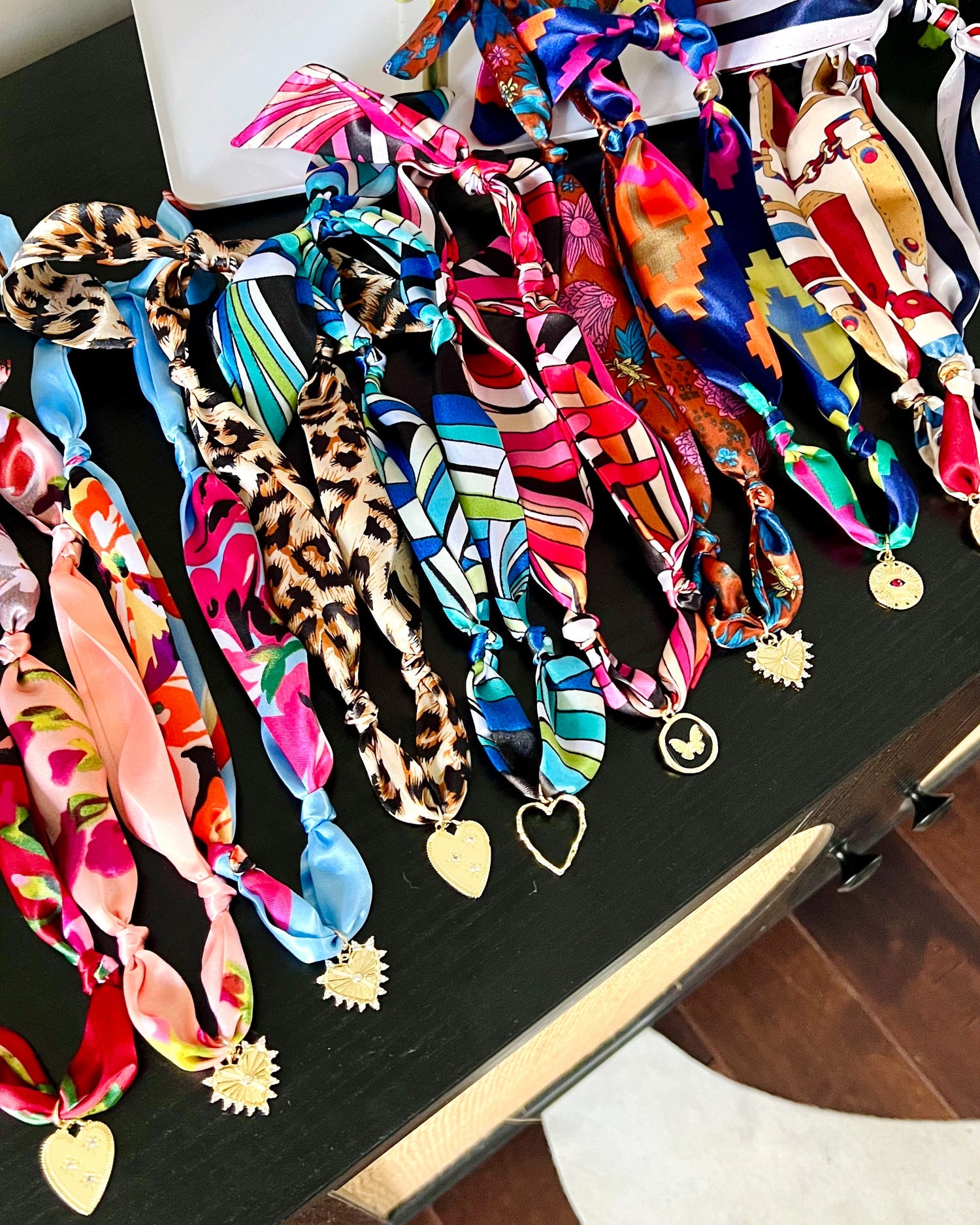 SCARF NECKLACES