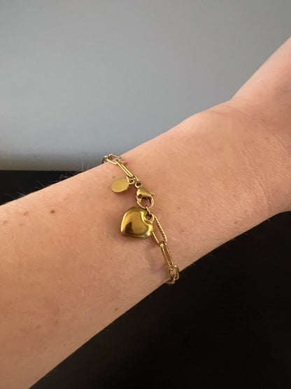 Lovestruck Heart Bracelet