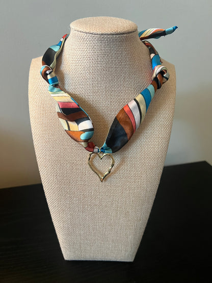 Kaleidoscope Scarf Necklace