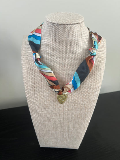 Kaleidoscope Scarf Necklace