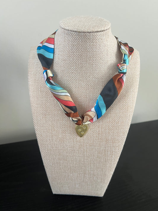Kaleidoscope Scarf Necklace