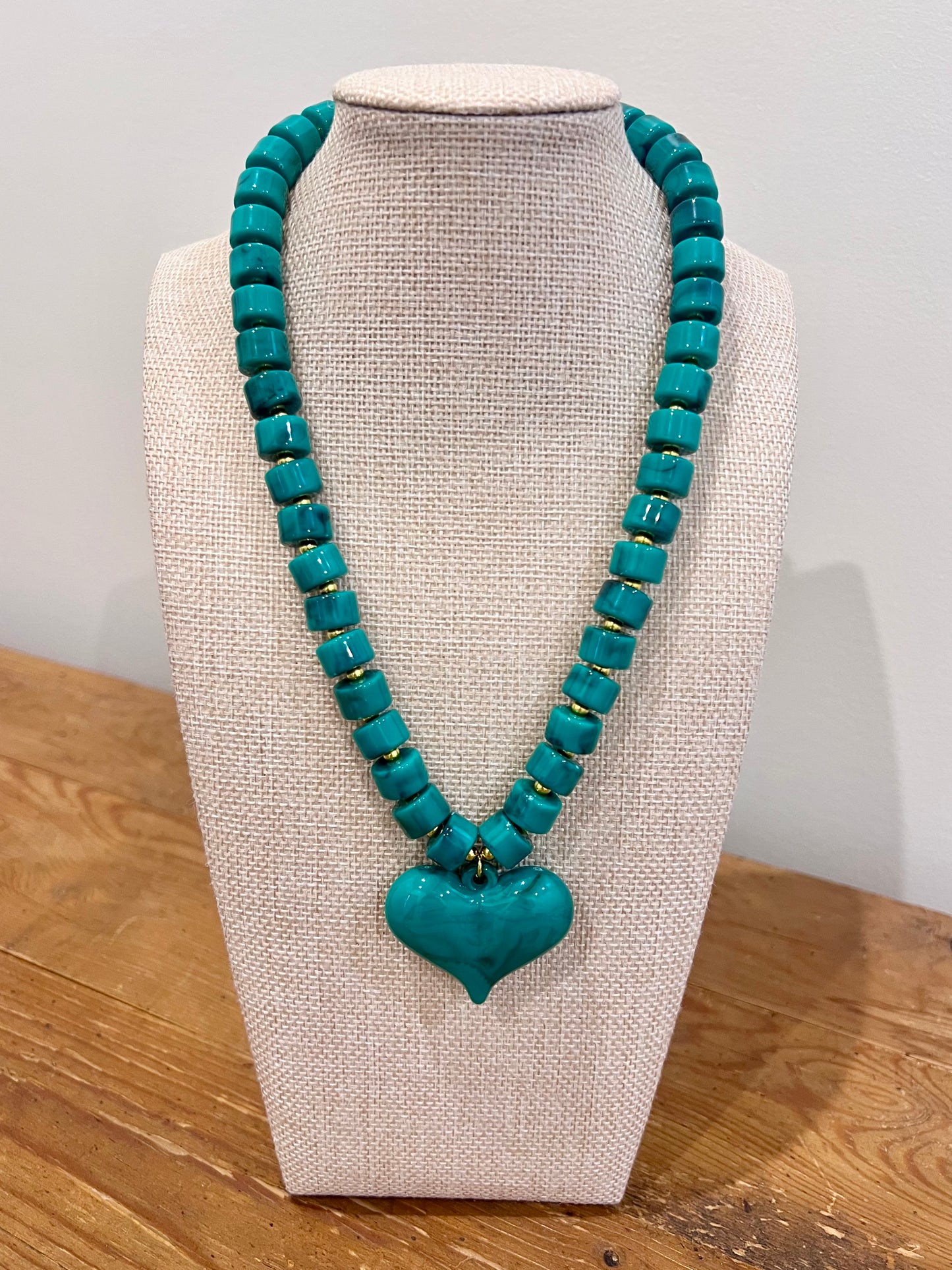 Heartbreaker Beaded Necklace