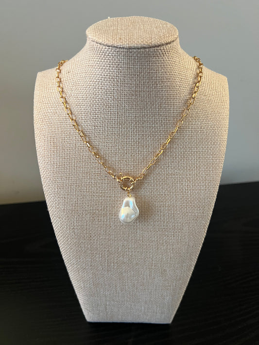 Pearl Drop Necklace