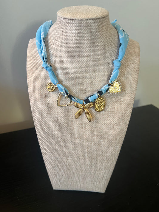 Bow Bandana Necklace