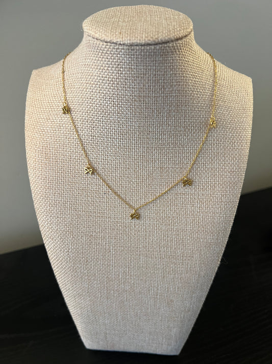 Bow Necklace