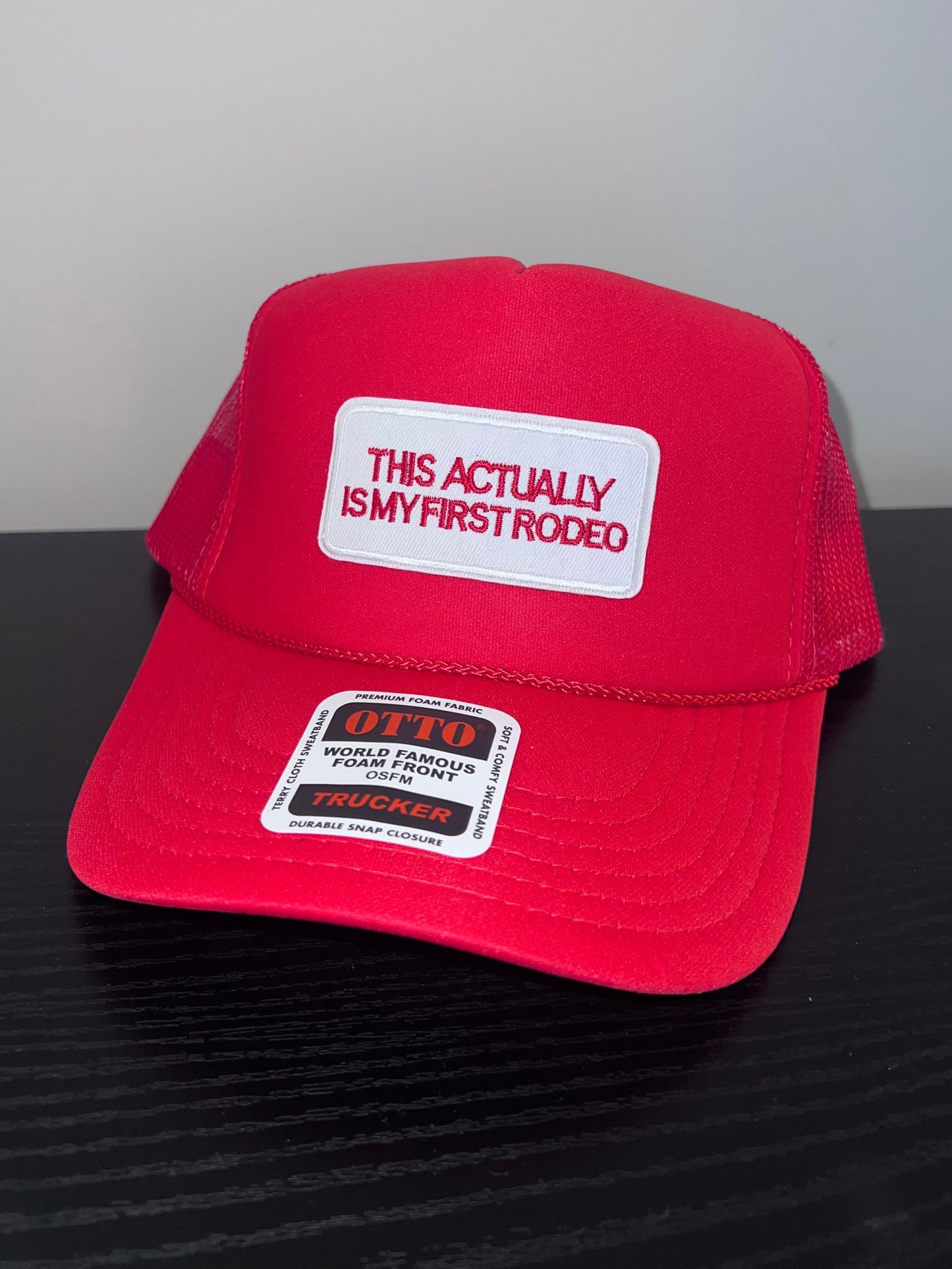 First Rodeo Trucker Hat