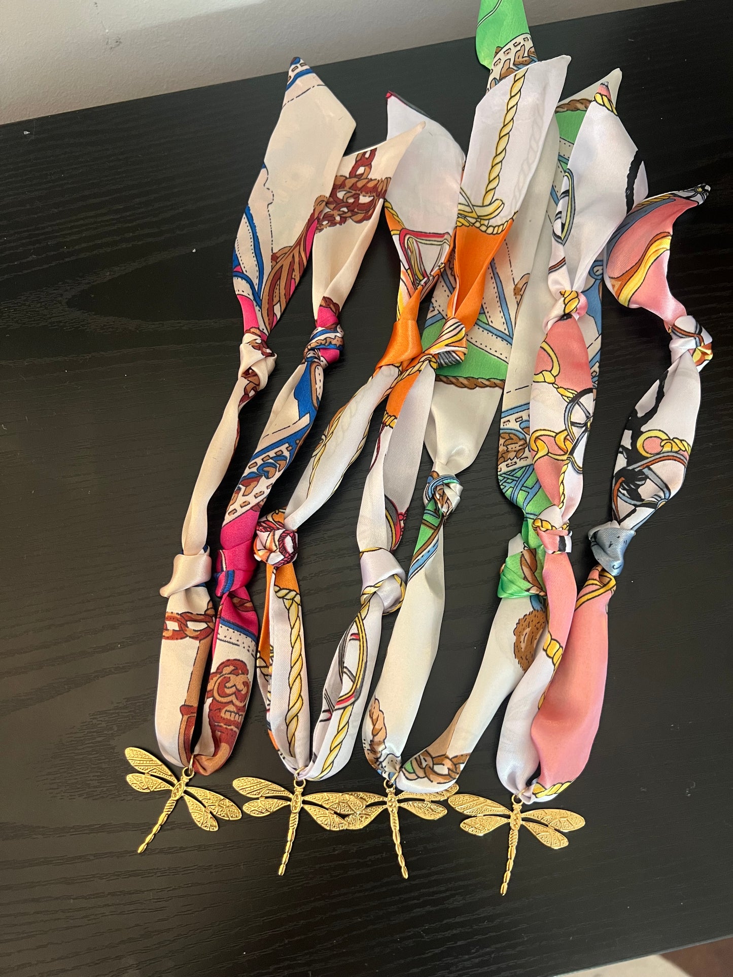 Original Dragonfly Scarf Necklace