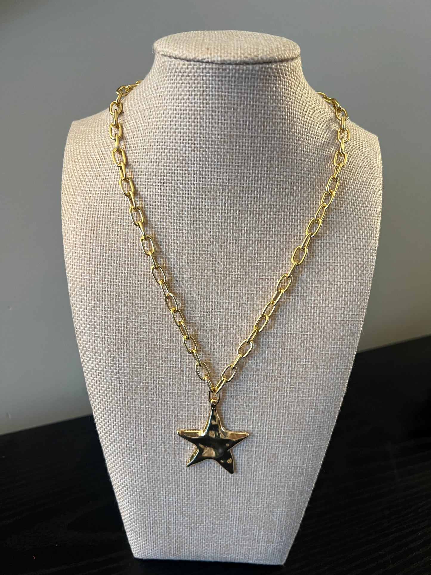 Gold Star Necklace