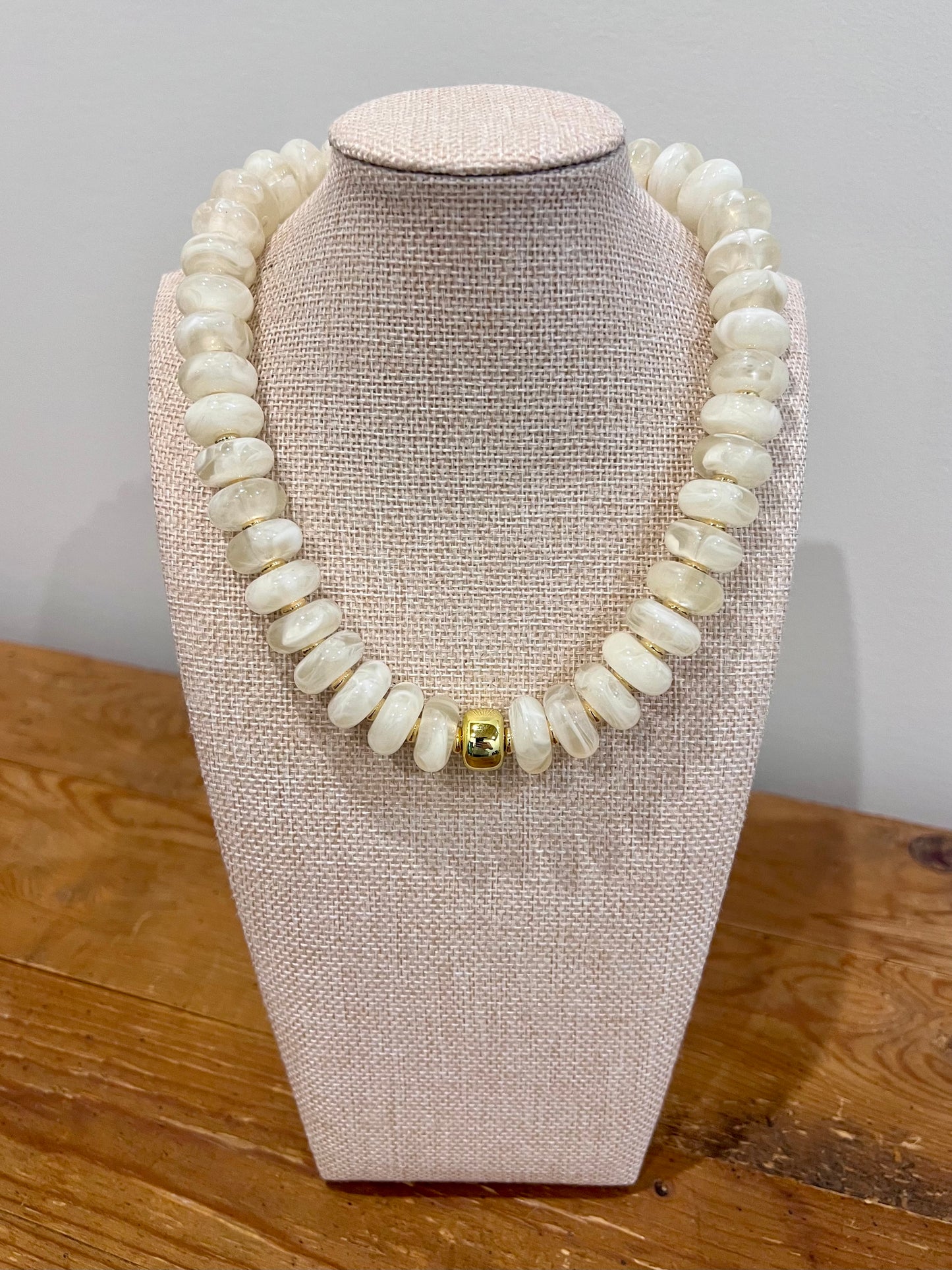 Lucky Girl Beaded Necklace