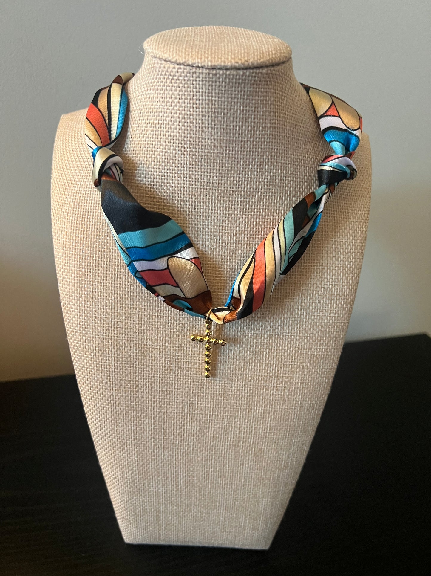 Kaleidoscope Scarf Necklace