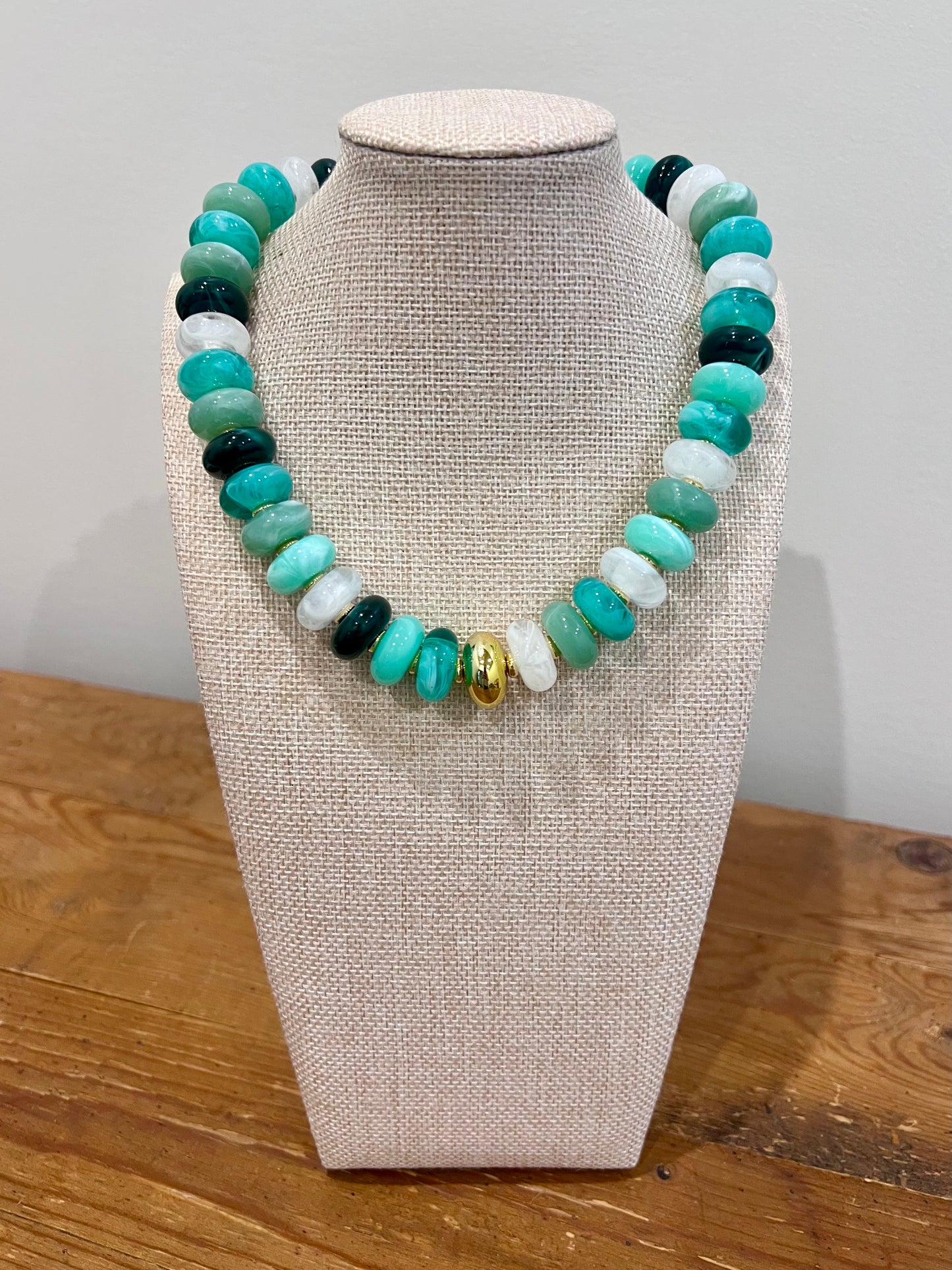 Lucky Girl Beaded Necklace