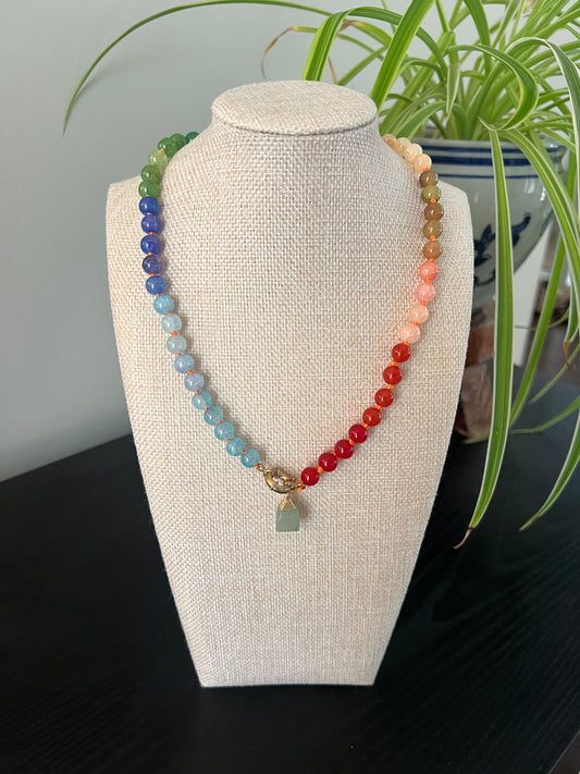 Beaded Charm Necklace