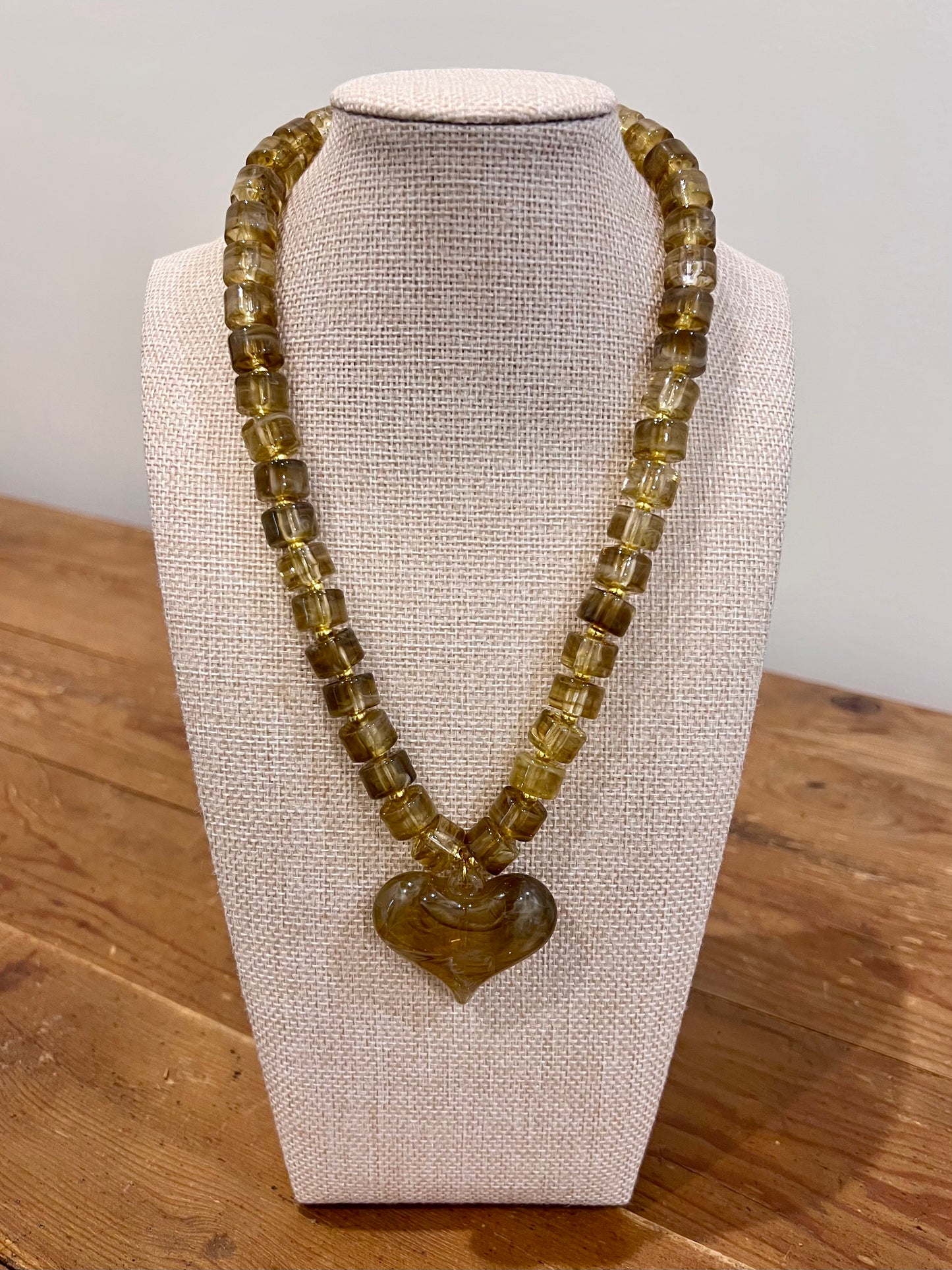 Heartbreaker Beaded Necklace