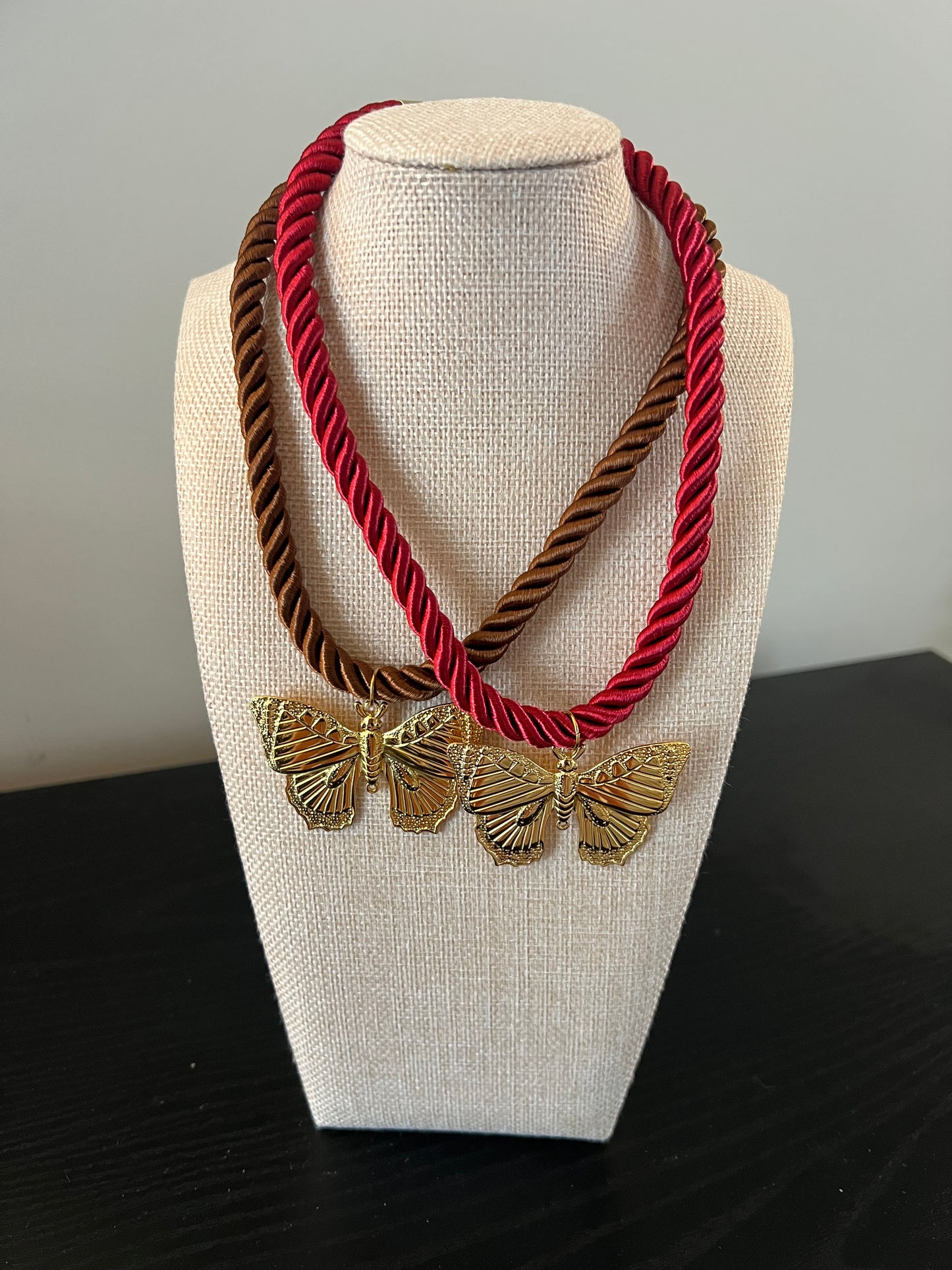 Butterfly Rope Necklace
