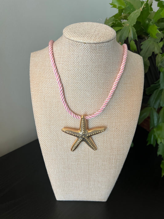 Starfish Rope Necklace