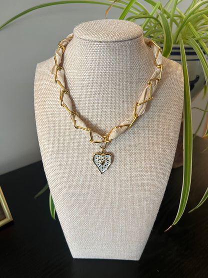 Chained Heart Necklace