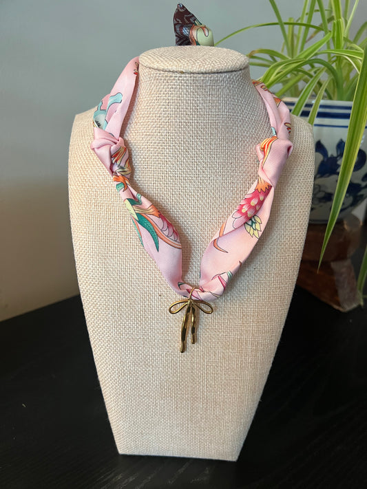 Bow Scarf Necklace