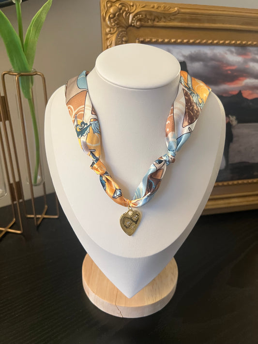 Pastel Dreams Scarf Necklace