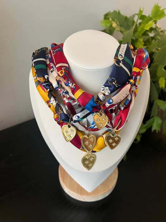In The Details Scarf Necklace