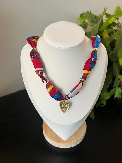 In The Details Scarf Necklace